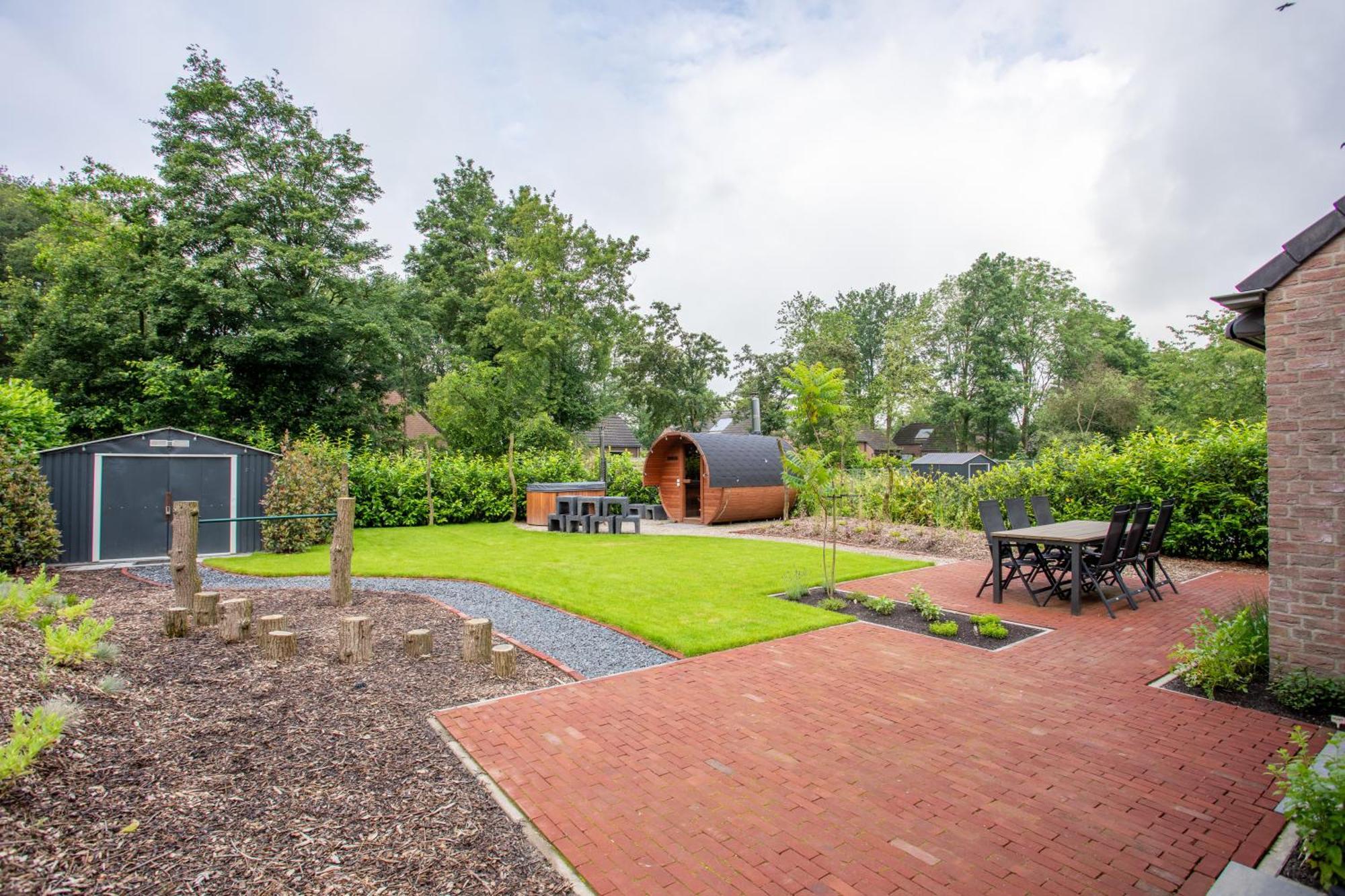 Evergreen Wellness Met Sauna & Hottub Ewijk Exteriör bild