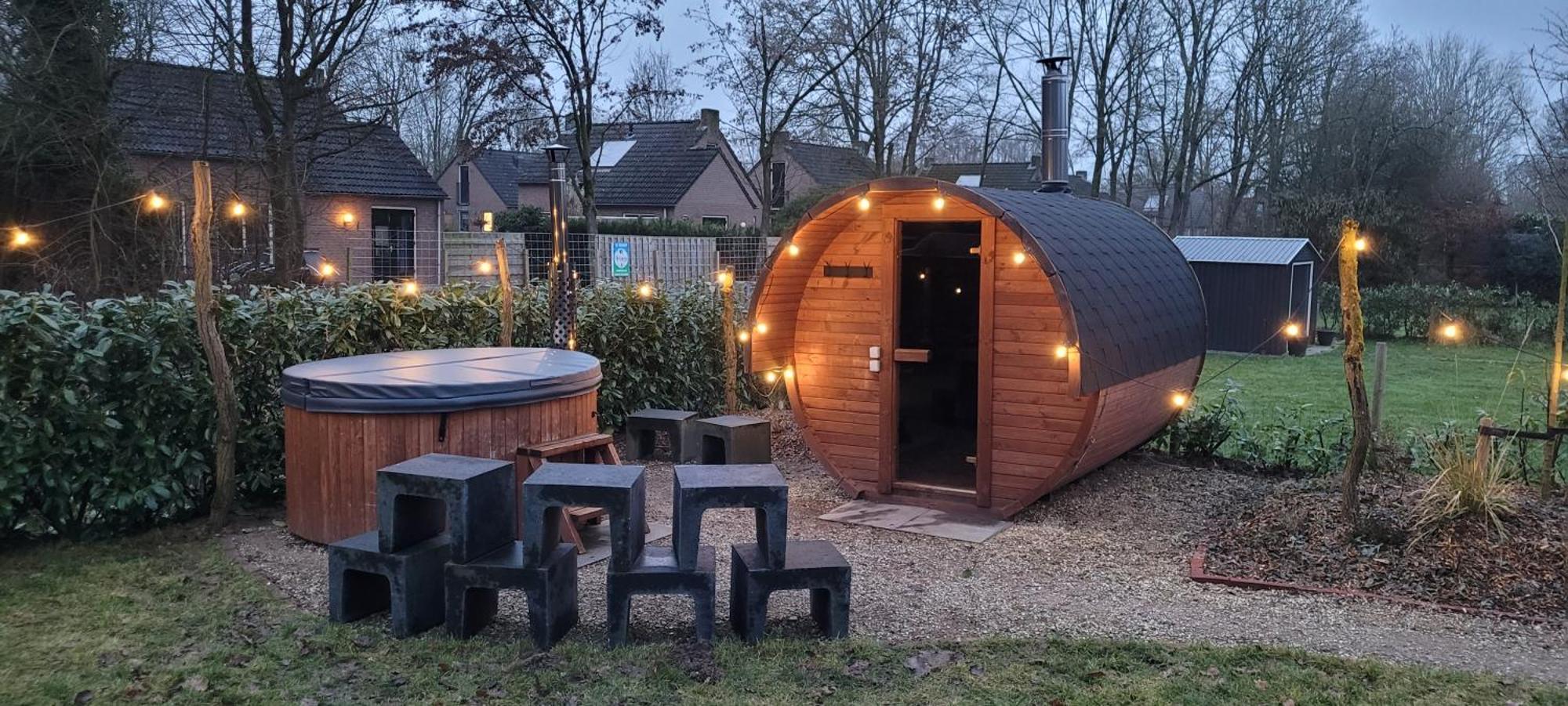 Evergreen Wellness Met Sauna & Hottub Ewijk Exteriör bild